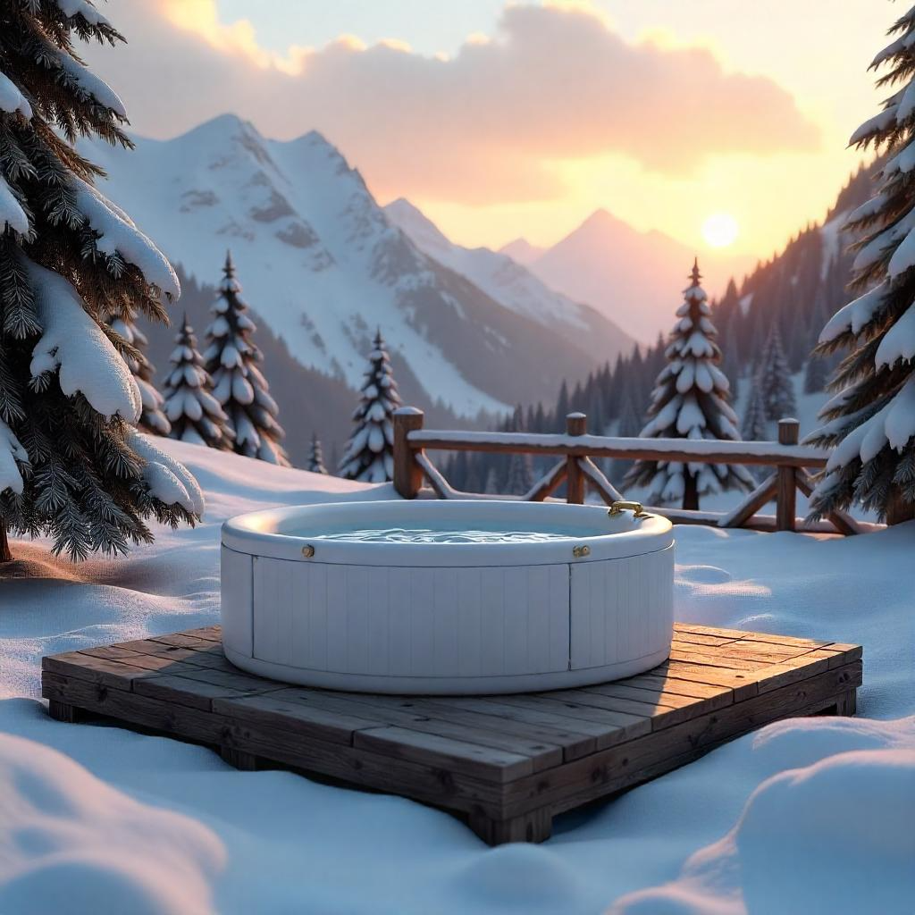 Ice Nest Modern Outdoor Oval Cold Plunge Tub