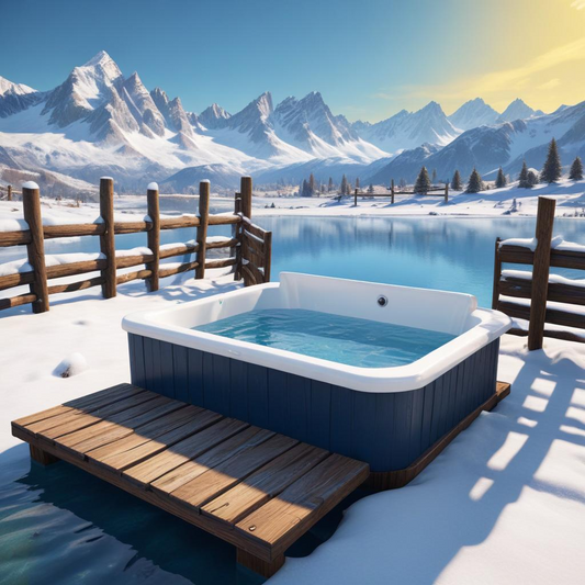 Ice Nest Outdoor Rectanglar Cold Plunge Tub
